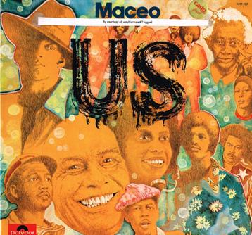 Maceo (Parker):"US!!" op Duits Polydor 2391122 uit 1974