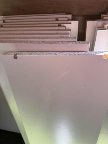 4x Billy boekenplank wit 76x26cm oude kwaliteit goede staat - afbeelding 3 4x Billy boekenplank wit 76x26cm oude kwaliteit goede staat - afbeelding 3