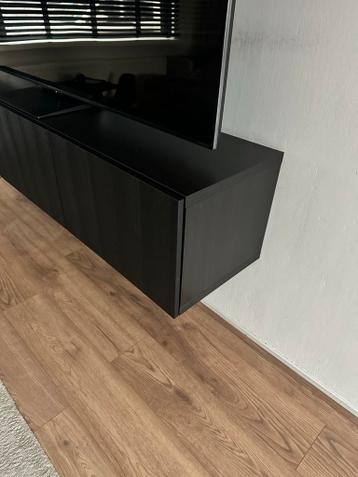 IKEA Besta TV Meubel Zwartbruin - 180cm - afbeelding 1 IKEA Besta TV Meubel Zwartbruin - 180cm - afbeelding 1