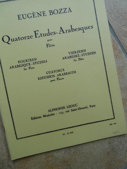 Bladmuziek dwarsfluit etudes/methodes 11 boeken, Muziek en Instrumenten, Bladmuziek, Zo goed als nieuw, Overige soorten, Klassiek