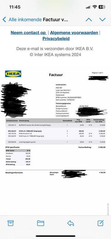 Ikea kivik chaise + Bemz linnen hoes - afbeelding 5 Ikea kivik chaise + Bemz linnen hoes - afbeelding 5