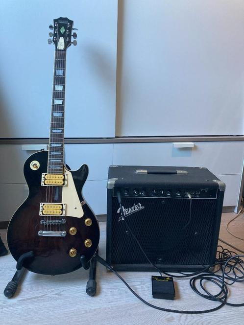 gitaar Les Paul75 Hohner Professional & Frontman 25 R Fender, Muziek en Instrumenten, Versterkers | Bas en Gitaar, Gebruikt, Gitaar