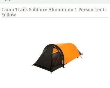 Solitaire camp trails single person tent (eureka one) 