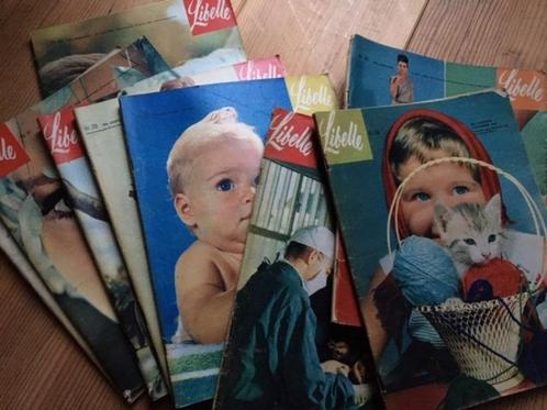 10 Libelles 1962 over de broers van Wilhelmina + diversen, Verzamelen, Koninklijk Huis en Royalty, Zo goed als nieuw, Tijdschrift of Boek