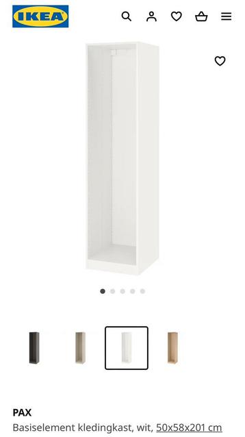 IKEA wardrobe frame