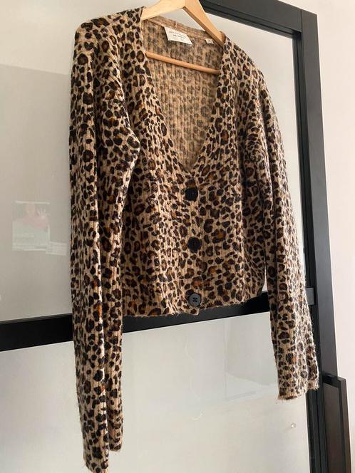 Vest panter Les Coyotes de Paris mohair wol vrijwel nieuw, Kleding | Dames, Truien en Vesten, Zo goed als nieuw, Maat 38/40 (M)