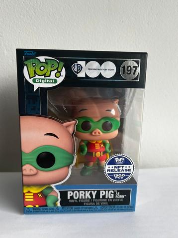 Funko Pop Porky Pig as Robin 197 
