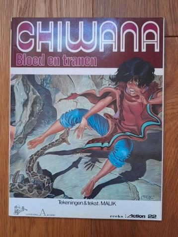 Chiwana bloed en tranen van de striptekenaar Malik