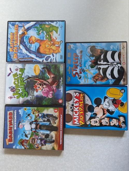 5x kinder dvd AL / zgan en origineel Disney universal, Cd's en Dvd's, Dvd's | Kinderen en Jeugd, Zo goed als nieuw, Ophalen of Verzenden