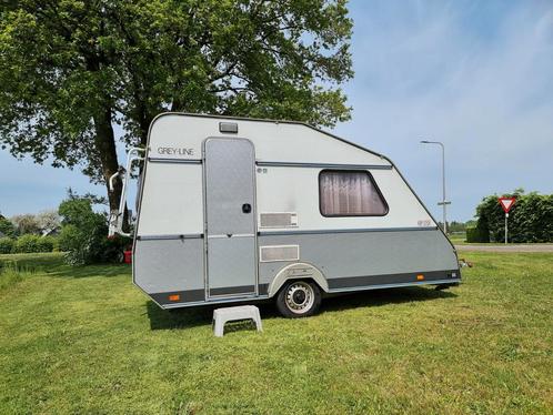 Kip Kompakt 37EK greyline met fietsenrek, Caravans en Kamperen, Voortenten en Luifels, Gebruikt, Ophalen of Verzenden