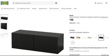 IKEA Besta donker bruin- 2 stuks - afbeelding 1 IKEA Besta donker bruin- 2 stuks - afbeelding 1