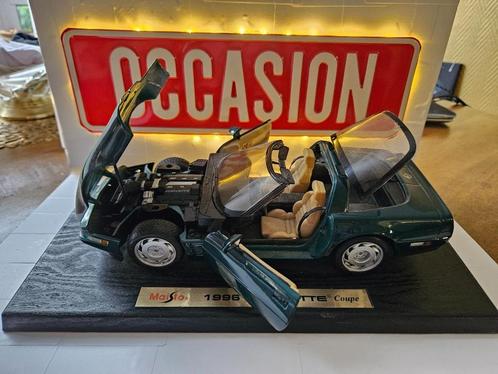 1.18 chevrolet corvette coupe, Hobby en Vrije tijd, Modelauto's | 1:18, Zo goed als nieuw, Auto, Maisto, Ophalen of Verzenden