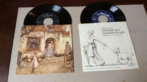 2 singles met muziek en gesproken tekst - Anton Pieck, Cd's en Dvd's, Vinyl Singles, Gebruikt, Single, Nederlandstalig, Ophalen of Verzenden