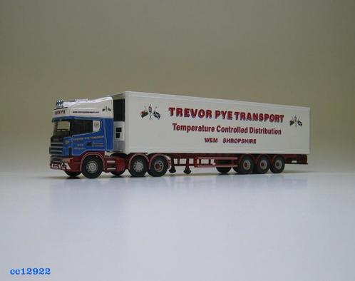 Corgi 1-50 CC 12922 SCANIA Topline Fridge Trailer Trevor Pye, Hobby en Vrije tijd, Modelauto's | 1:50, Nieuw, Bus of Vrachtwagen