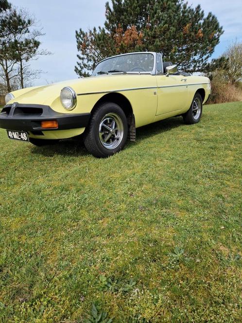 MGB Roadster chartreuse (geel), Auto's, MG, Particulier, B, Benzine, Cabriolet, Handgeschakeld, Origineel Nederlands, Overige kleuren