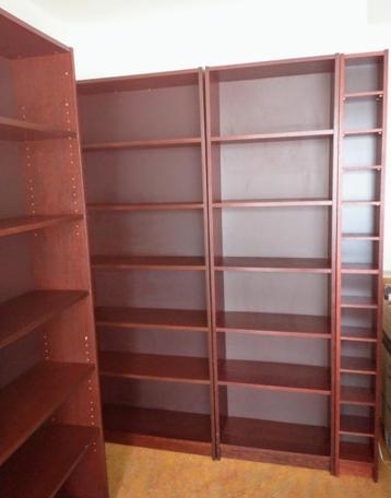 Billy boekenkast roodbruin met extra bovendelen - afbeelding 1 Billy boekenkast roodbruin met extra bovendelen - afbeelding 1