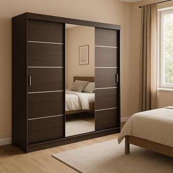 Nieuwe Kledingkast met Schuifdeuren - afbeelding 2 Nieuwe Kledingkast met Schuifdeuren - afbeelding 2