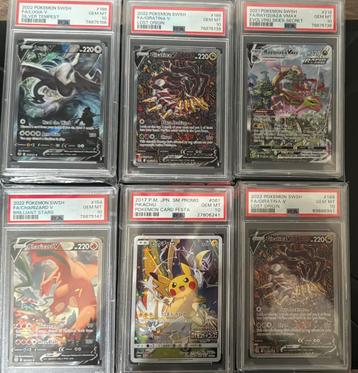 Leuke psa 10 slabs! Graag BIEDEN!