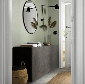 4x IKEA Besta Kallviken Donkergrijs/Betonlook - afbeelding 2 4x IKEA Besta Kallviken Donkergrijs/Betonlook - afbeelding 2