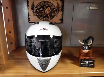 Soxon integraalhelm maat XS donker vizier motor scooter helm