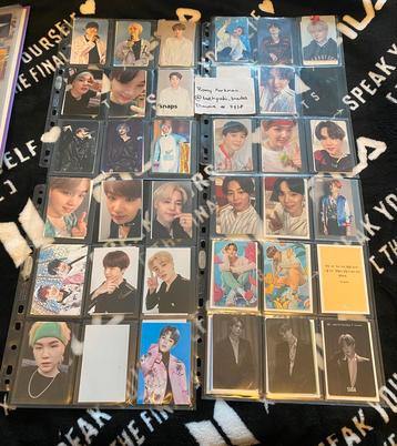 BTS Photocards, grote collectie! 