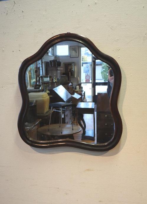 Antieke Hollandse spiegel/tafelspiegel, 19e eeuw, Antiek en Kunst, Antiek | Spiegels, Ophalen of Verzenden