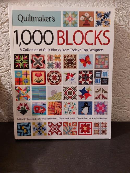 Quiltboek: 1000 quiltblokken met CD-rom, Boeken, Hobby en Vrije tijd, Nieuw, Overige onderwerpen, Ophalen of Verzenden