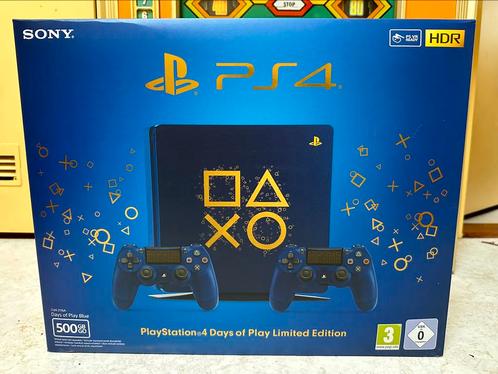 Playstation 4 Slim, Days of Play Limited Edition ps4 LE, Spelcomputers en Games, Spelcomputers | Sony PlayStation 4, Zo goed als nieuw