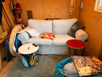 Ikea Ektorp bank lichtblauw - afbeelding 3 Ikea Ektorp bank lichtblauw - afbeelding 3