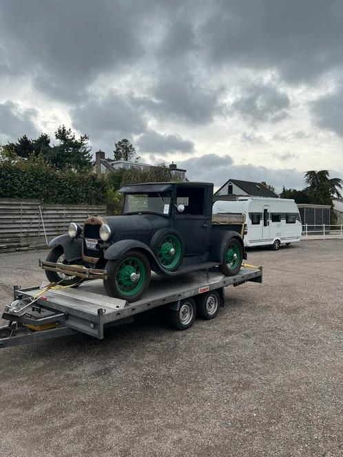 Super Ford model A 1929 pickup 4 cilinder rijdt remt stuurt, Auto's, Ford Usa, Particulier, Overige modellen, Benzine, Overige carrosserieën