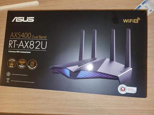 ASUS RT-AX82U gaming Router Wifi6, Computers en Software, Netwerk switches, Zo goed als nieuw, Ophalen