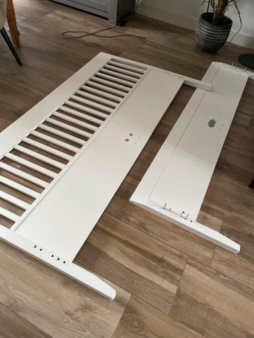 IKEA Bedframe Wit - Lits Jumeaux - Direct Ophalen - afbeelding 1 IKEA Bedframe Wit - Lits Jumeaux - Direct Ophalen - afbeelding 1