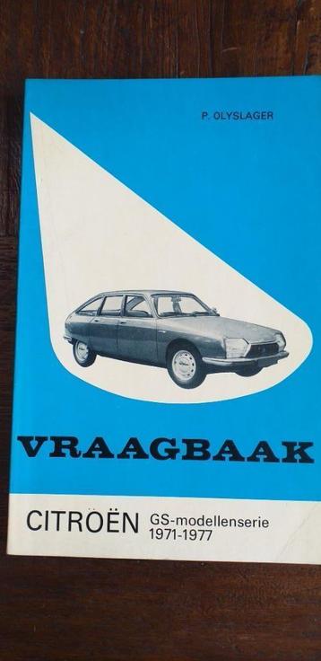 Vraagbaak Citroen GS 1971-1977