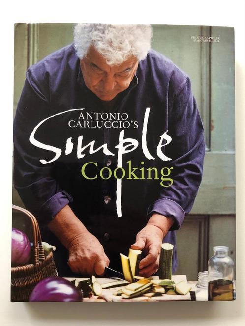 Antonio Carluccio's Simple Cooking, Boeken, Kookboeken, Zo goed als nieuw, Voorgerechten en Soepen, Hoofdgerechten, Taart, Gebak en Desserts