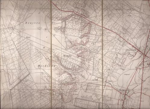 Topografische Kaart No. 757. Weerterhof 1937, Antiek en Kunst, Kunst | Etsen en Gravures, Ophalen of Verzenden