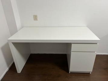 Wit Bureau Ikea MALM nieuw - afbeelding 1 Wit Bureau Ikea MALM nieuw - afbeelding 1
