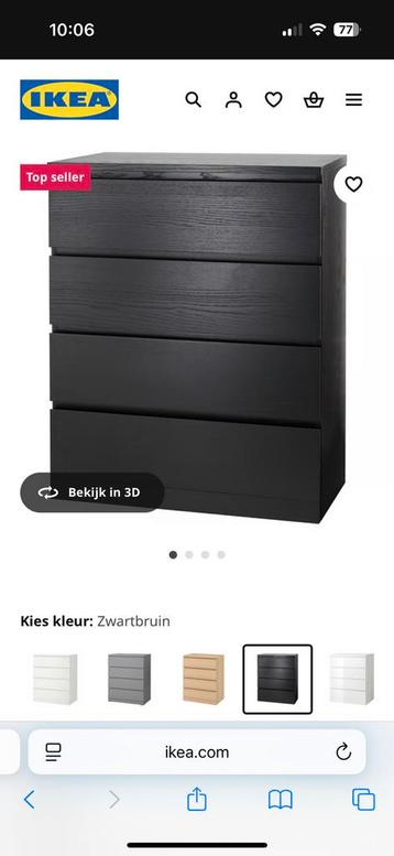 Ikea malm ladekast - afbeelding 3 Ikea malm ladekast - afbeelding 3