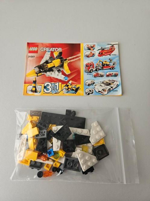 Lego Creator Mini Vliegtuig (31001), Kinderen en Baby's, Speelgoed | Duplo en Lego, Zo goed als nieuw, Lego, Complete set, Ophalen of Verzenden