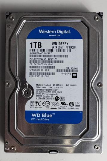 Western Digital 1 Tb HDD 3.5" WD10EZEX