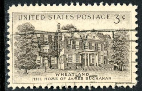 USA Verenigde Staten 1081 - Wheatland, Postzegels en Munten, Postzegels | Amerika, Gestempeld, Noord-Amerika, Ophalen of Verzenden