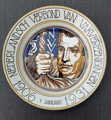 Bord 'Nederlandsch Verbond van Vakvereenigingen', 1931(23092