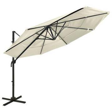 Parasol 4-laags met aluminium paal 3x3 m meerdere soorten