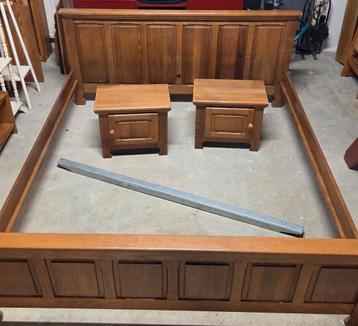 Oisterwijk houten tweepersoons bedframe 180 cm - afbeelding 3 Oisterwijk houten tweepersoons bedframe 180 cm - afbeelding 3