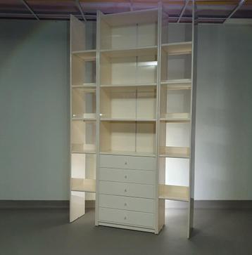 Italian "Olinto" Bookcase / roomdivider by Kazuhide Takahama