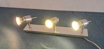 Plafondlamp Led Lamp GU10  Opbouwspots Asto 3 Deze wordt met