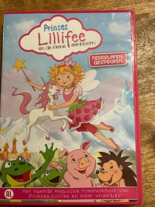 DVD Prinses Lillifee en de kleine Eenhoorn, Cd's en Dvd's, Dvd's | Tekenfilms en Animatie, Gebruikt, Overige soorten, Tekenfilm