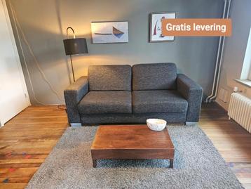 Donkergrijse Goossens 2,5-zitsbank |GRATIS LEVERING|