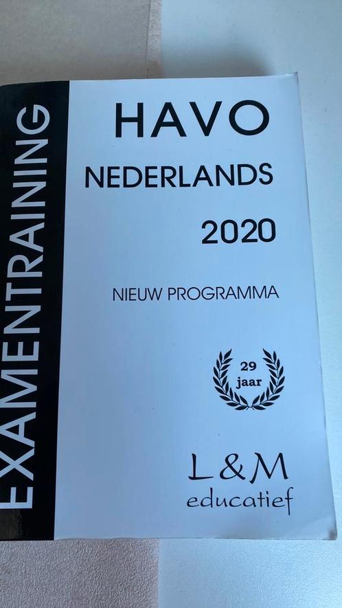 Gert P. Broekema - Examentraining Havo Nederlands 2020, Boeken, Schoolboeken, Zo goed als nieuw, Nederlands, HAVO, Ophalen of Verzenden