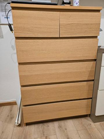 IKEA MALM ladekast 6 lades - afbeelding 1 IKEA MALM ladekast 6 lades - afbeelding 1