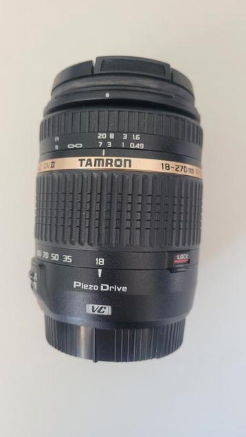 Tamron lens 18-270mm F/3.5-6.3 Di II VC PZD  canon